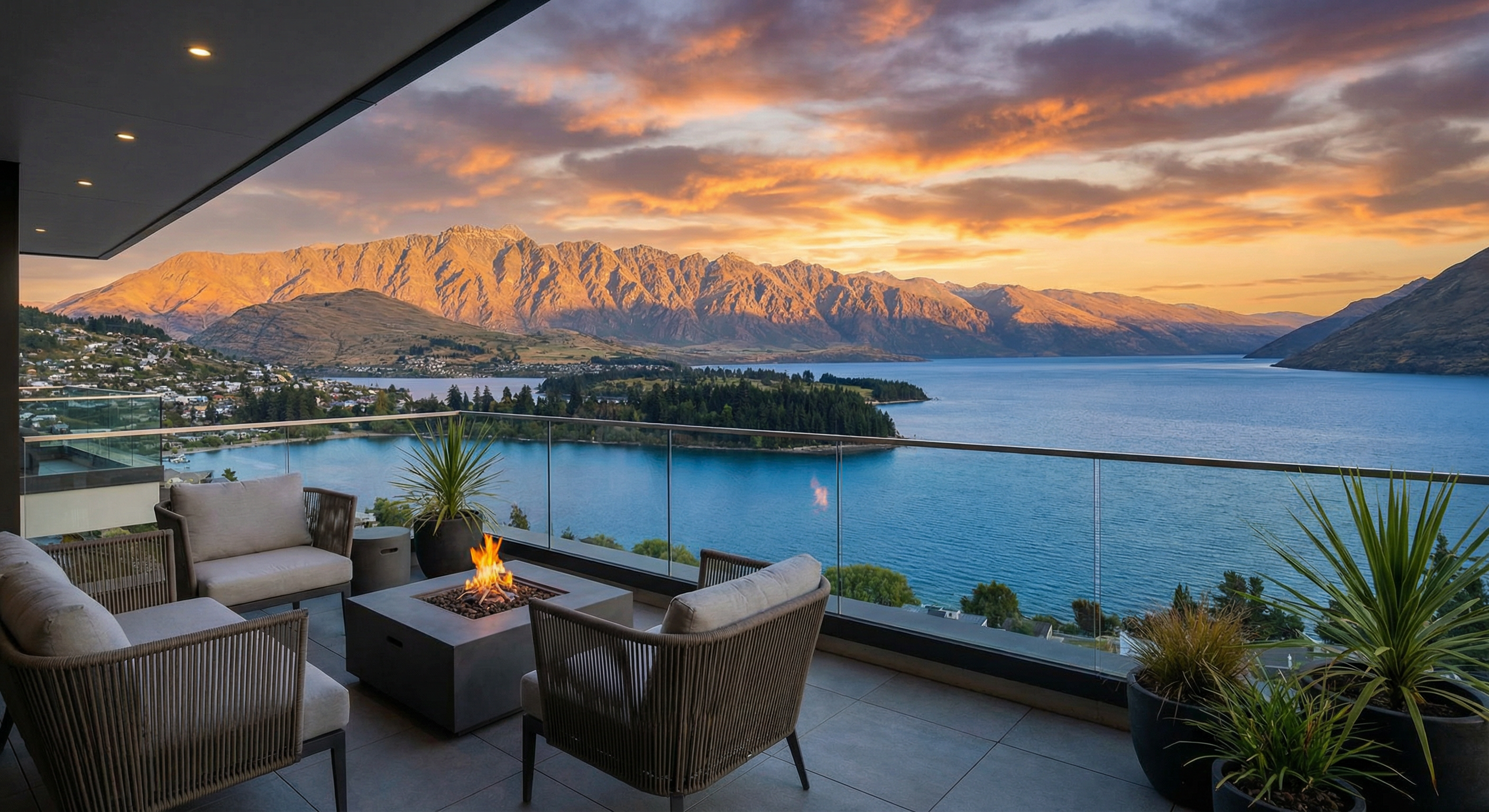 Lakeview 1BR Apartment in Frankton